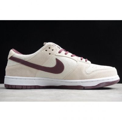 Nike Sb Dunk Low Koyu Bej Rengi / Bordo Kaykay Ayakkabı Türkiye - O0HERFV8